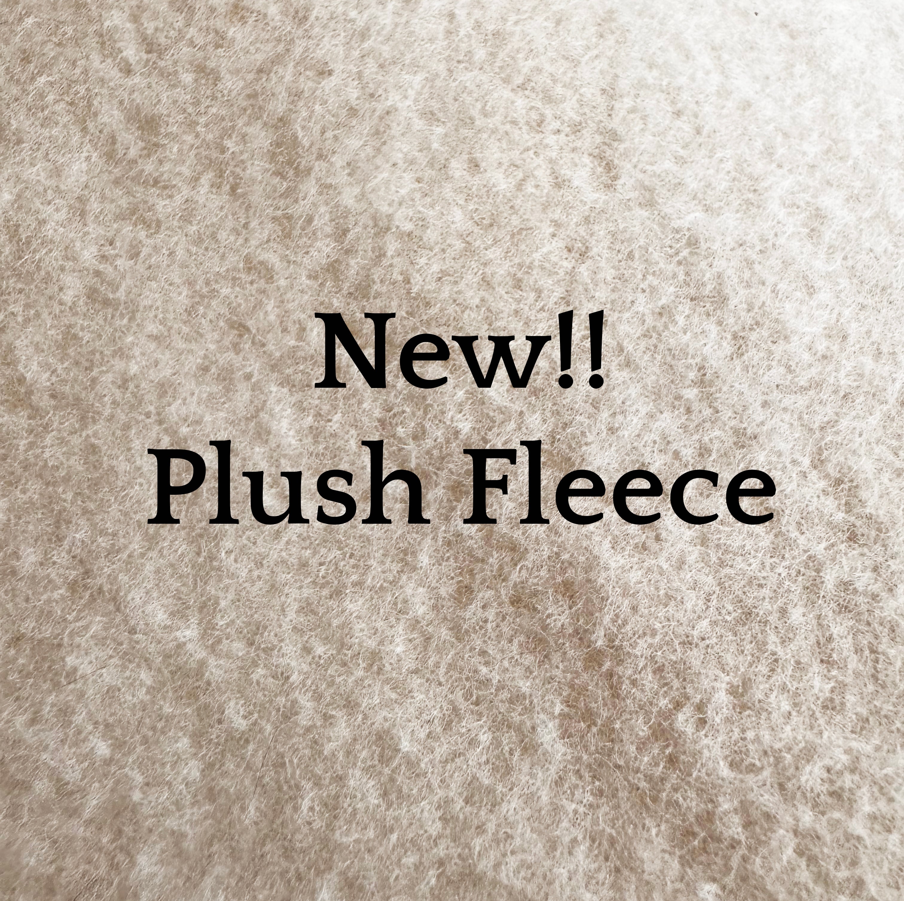 New Plush Fleece